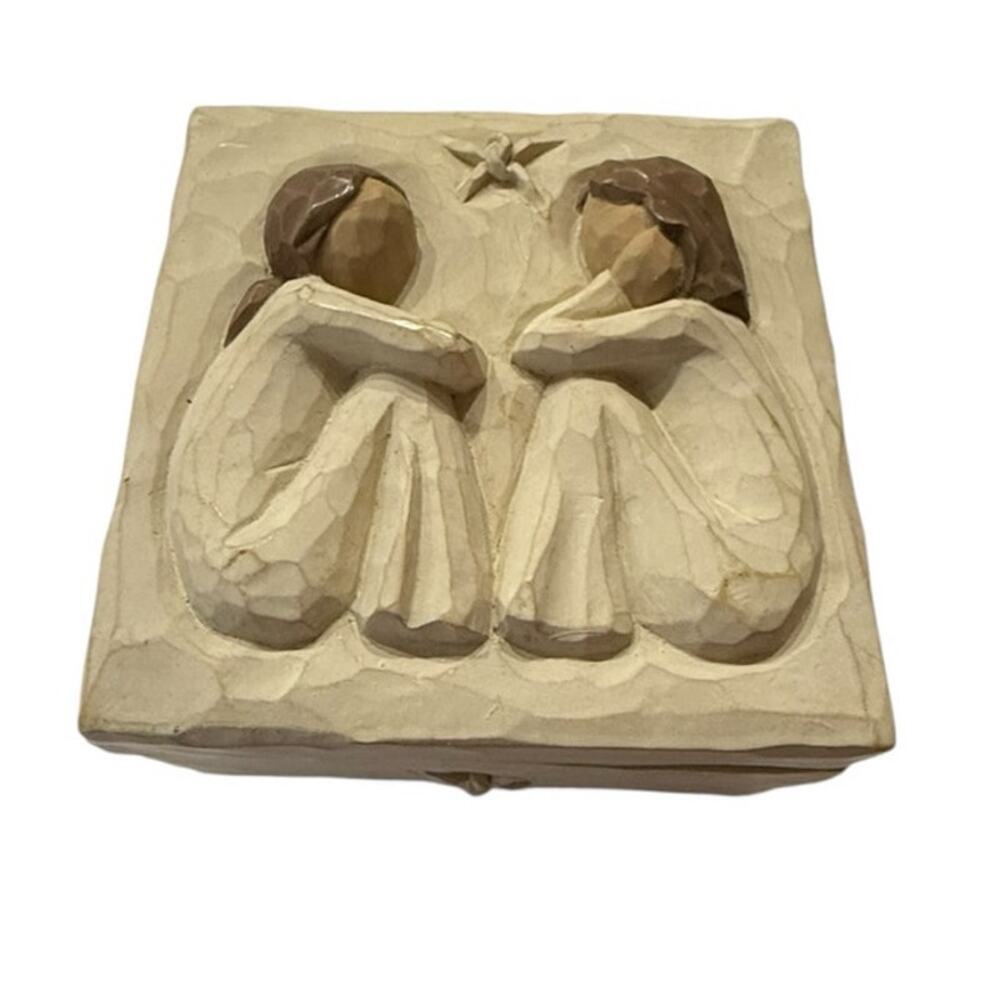 Willow Tree Friendship Trinket Jewelry Box with Inscription